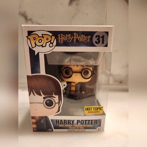 Hot Topic Exclusive Harry Potter With Hedgwig Collectible Funko Pop Figure
